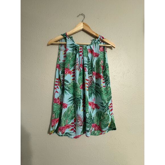 Saint Tropez West High Neck Tank Tropical Medium - Picture 3 of 5